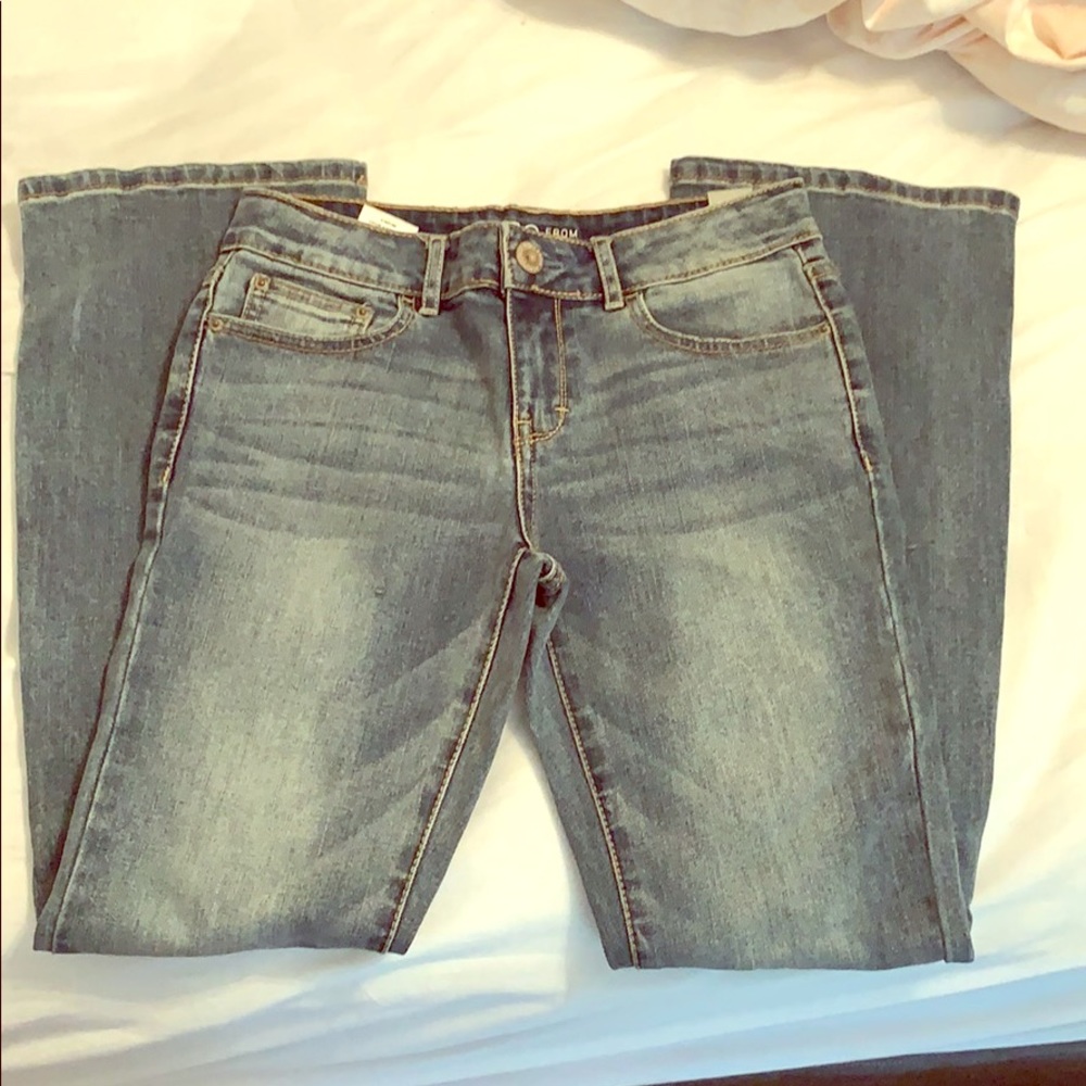 Bootcut girls jeans